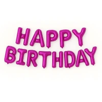 HAPPY BIRTHDAY FOIL BALLOONS