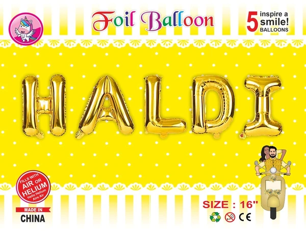 HALDI FOIL BALLOONS
