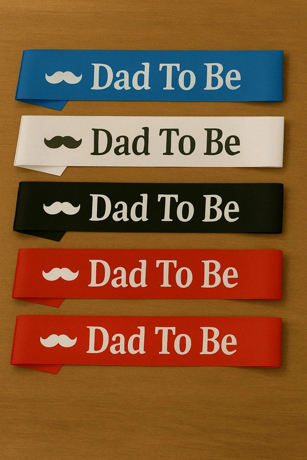 DAD TO BE SASH