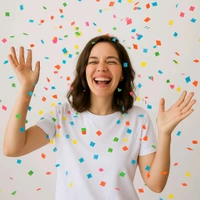 CONFETTI PAPER 1 KG PACKING