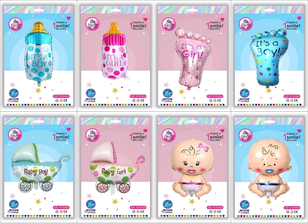 BABY SHOWER BIG ONE PCS CARD PACK 32INCH