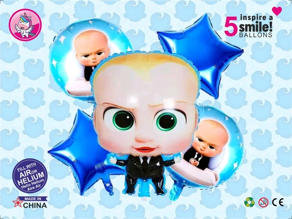 BIRTHDAY 5 PCS FOIL BALLOON