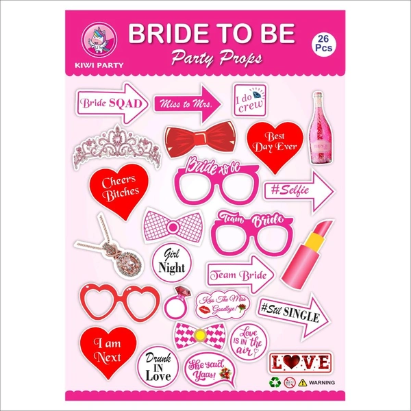 BRIDE TO BE PROPS