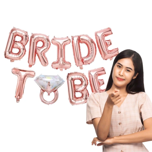 BRIDE TO BE FOIL BALLOON 