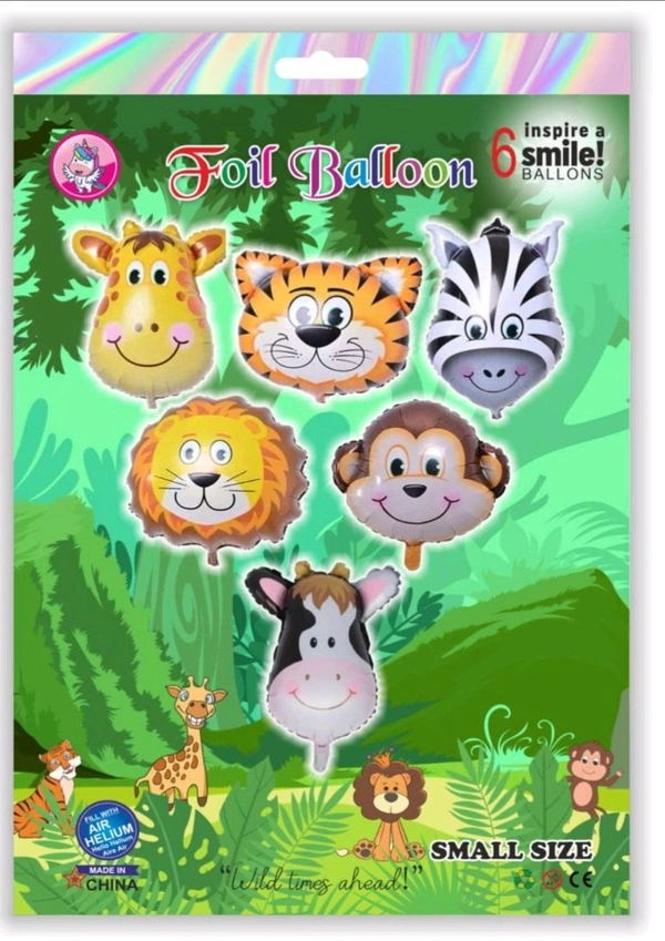 JUNGLE THEME6 PCS SET