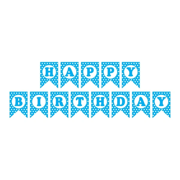 POLKA DOT BIRTHDAY BANNER