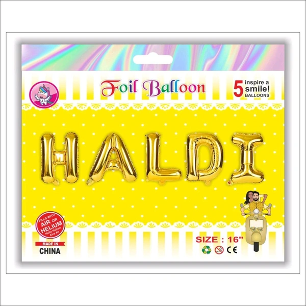 HALDI FOIL BALLOONS