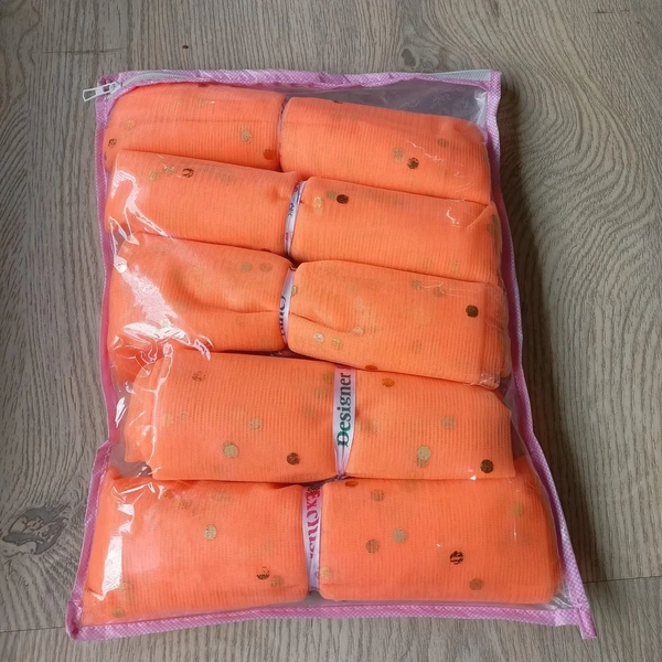 KIWI PARTY PITCH COLOR Polka Dot Decorative Net Rolls – 5 Meter Each (5 Rolls Per Pack)