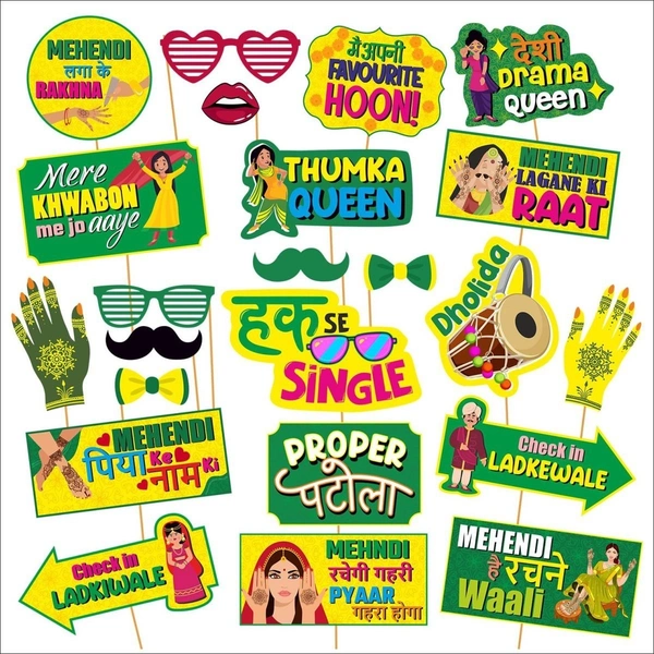 MEHENDI PROPS