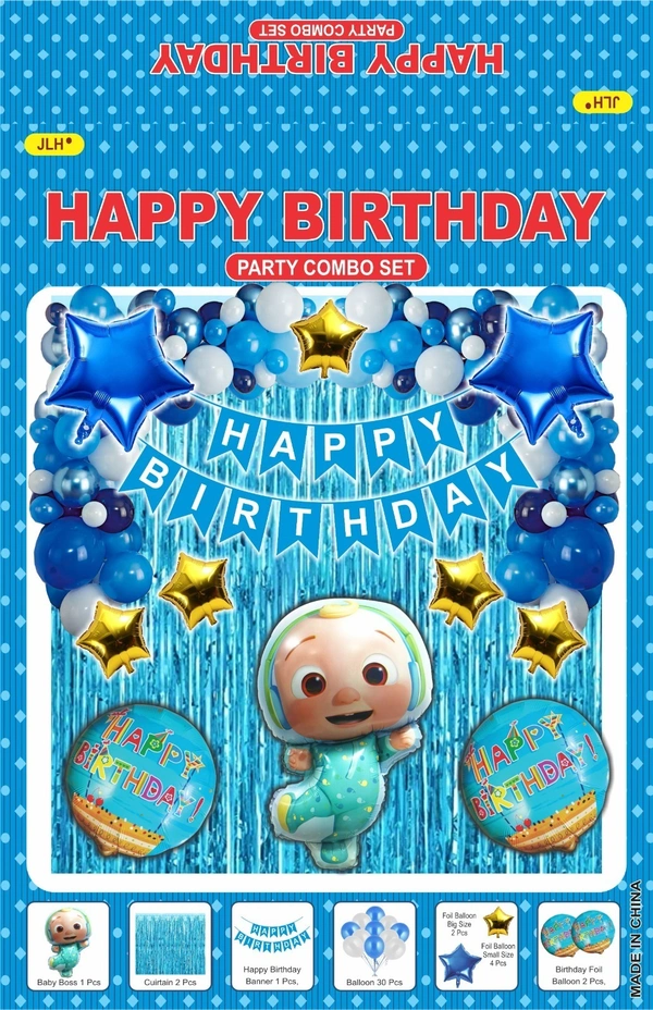 Birthday Decoration Kit Wholesale – Curtains, Balloons, Banners | Direct Manufacturer