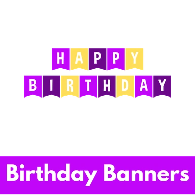 Birthday Banners