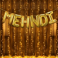 Mehendi Foil Balloon