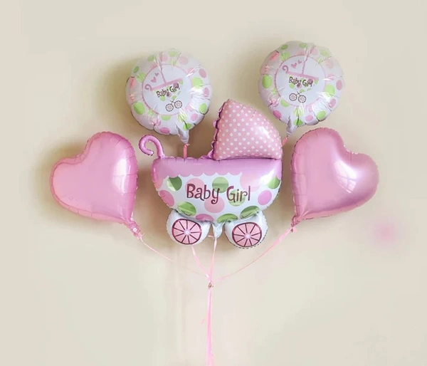Cradle Pink Foil Balloon