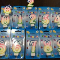 ZARI NUMBER CANDLE