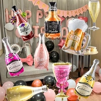 Beer Glass Bottle Foil Balloon 32 Inch
