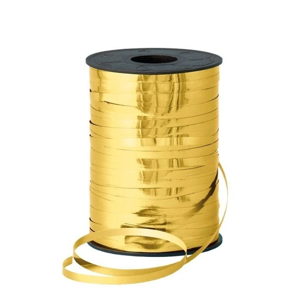 KIWI PARTY  GOLDEN  COLOR CURL RIBBON 10 YARD