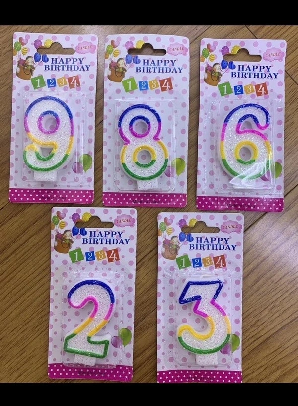 ZARI NUMBER CANDLE