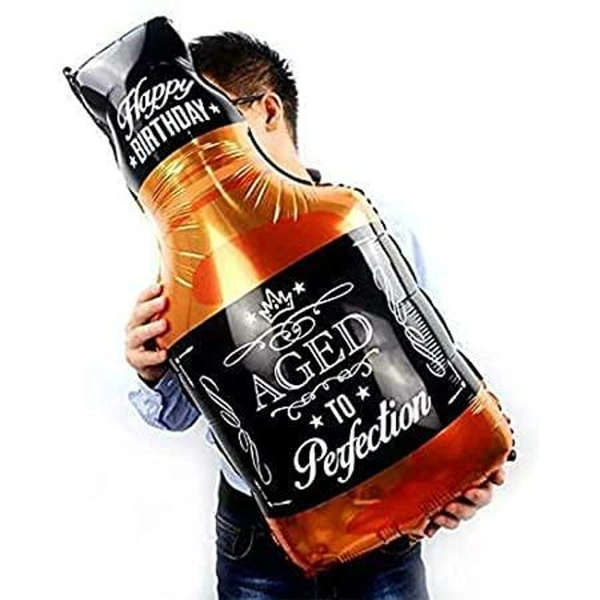 Whisky Glass Foil Balloon 32 Inch
