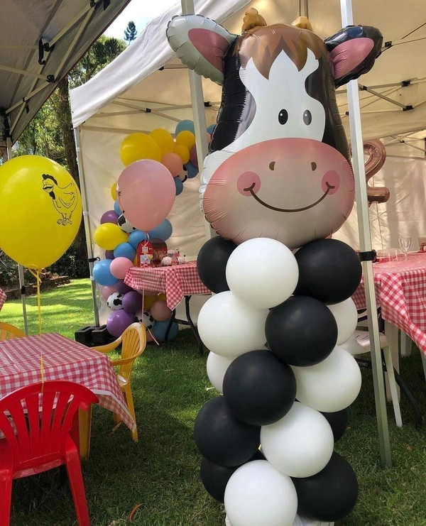 Buffalo Face Foil Balloon