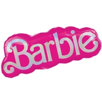 Barbie Name Plate Foil Balloon