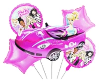 Barbie Car Foil Balloon