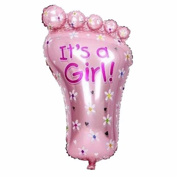 Leg Pink Foil Balloon