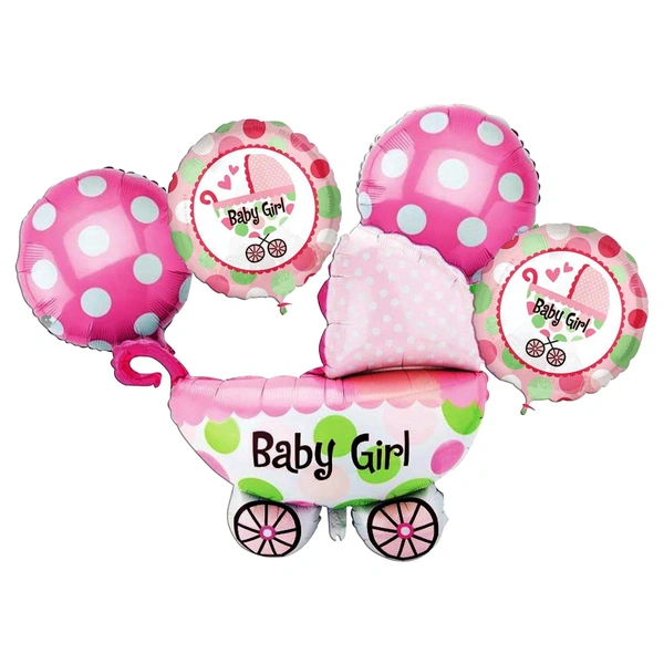Cradle Pink Foil Balloon