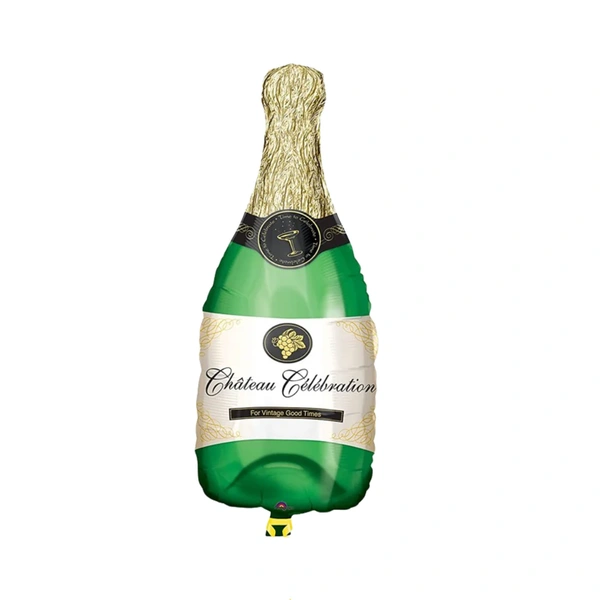 Champagne Bottle Foil Balloon 32 Inch