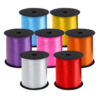 KIWI PARTY  DARK PINK COLOR CURL RIBBON 10 YARD
