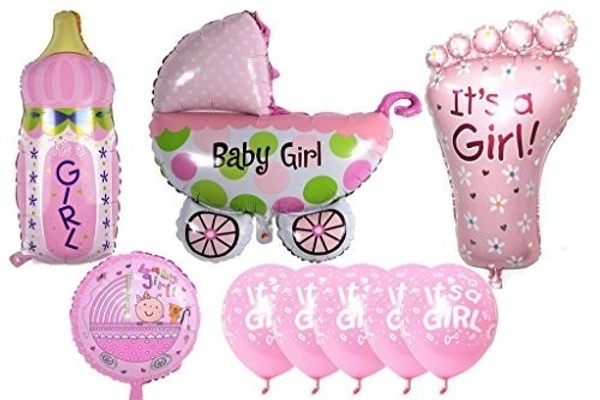 Leg Pink Foil Balloon