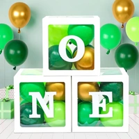 KIWI PARTY One Balloon Box Set for Baby Shower, Gender Reveal & First Birthday