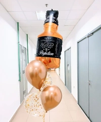 Whisky Glass Foil Balloon 32 Inch