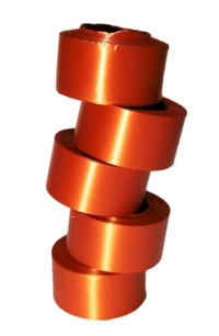KIWI PARTY  ORANGE  COLOR CURL RIBBON 10 YARD