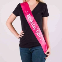 KIWI PARTY  BIRTHDAY GIRL SASH