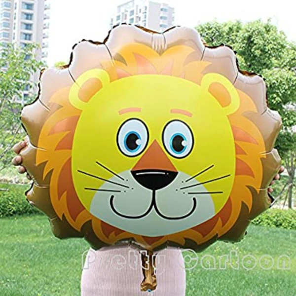 Lion Face Foil Balloon