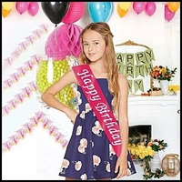 KIWI PARTY  HAPPY BIRTHDAY SASH