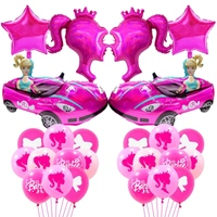 Barbie Car Foil Balloon