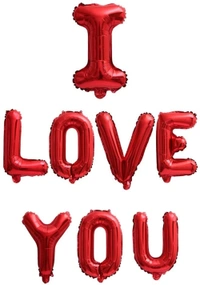 Kiwi Party  I Love You Foil Balloon