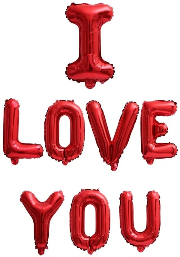 Kiwi Party  I Love You Foil Balloon