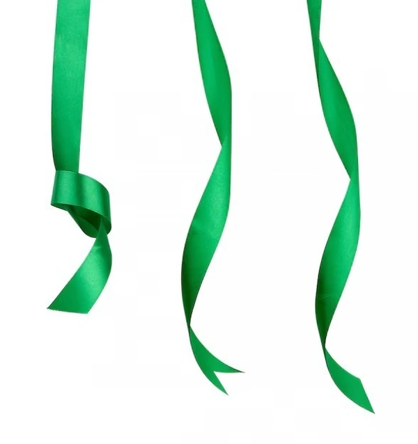 KIWI PARTY  PARROT GREEN  COLOR CURL RIBBON 10 YARD