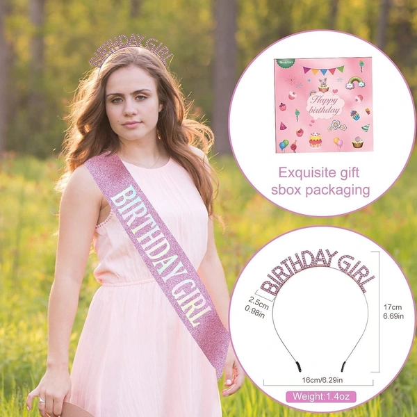 KIWI PARTY  BIRTHDAY GIRL SASH