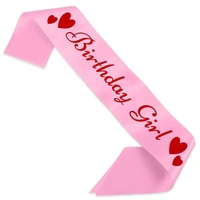 KIWI PARTY  BIRTHDAY GIRL SASH