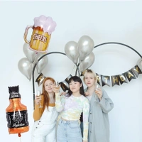 Whisky Glass Foil Balloon 32 Inch