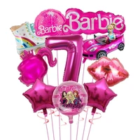 Barbie Car Foil Balloon