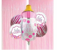 Milk Bottle Pink Foil Balloon