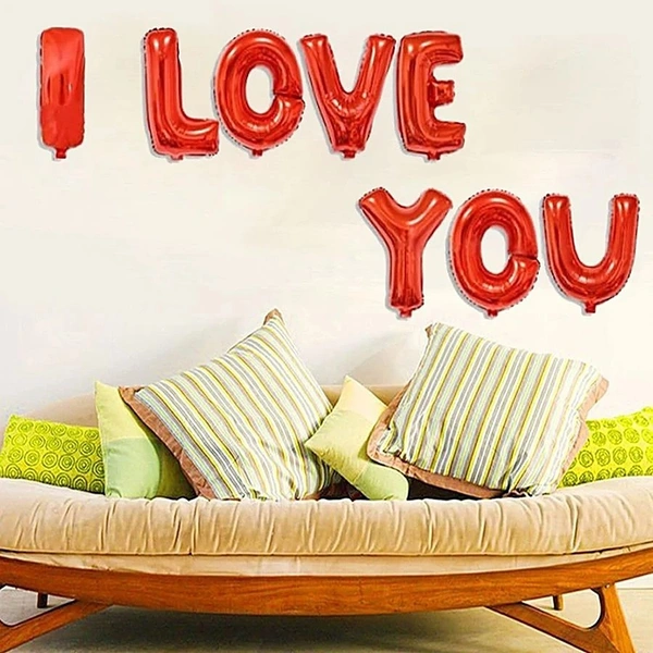 Kiwi Party  I Love You Foil Balloon