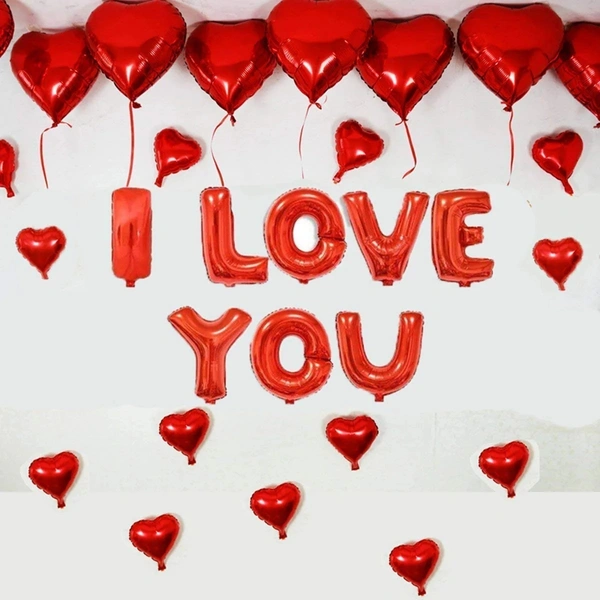Kiwi Party  I Love You Foil Balloon
