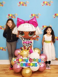 Lol Girl Foil Balloon