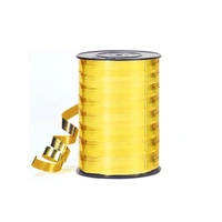 KIWI PARTY  GOLDEN  COLOR CURL RIBBON 10 YARD