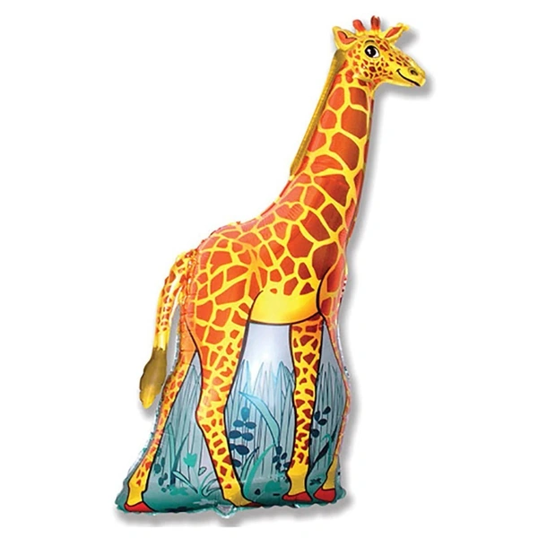 Giraffe Face Foil Balloon